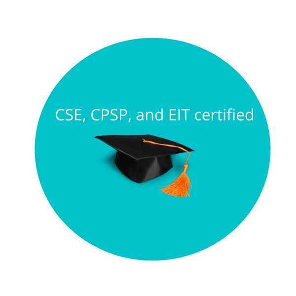 CSE, CPSP, and EIT certified