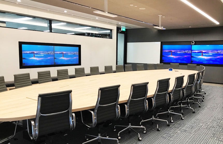 Conference room, videoconferencing, AV